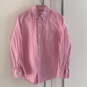 Crewcuts Linen Blend Button Down